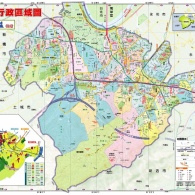 中和市行政區(qū)域地圖製作
